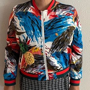 Mango multicolored fashion jacket size L